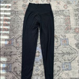 Aerie crossover leggings 7/8 black